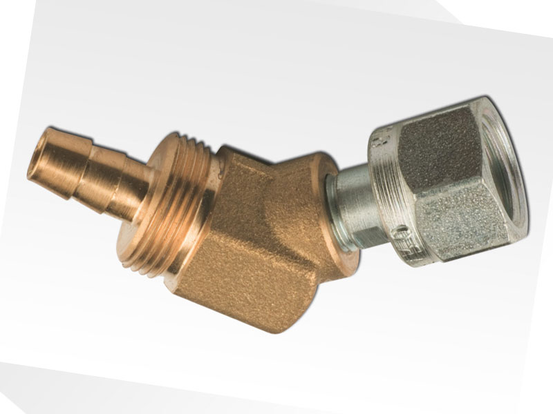 135Â° flare connections