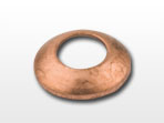 Copper gasket for flare connectins